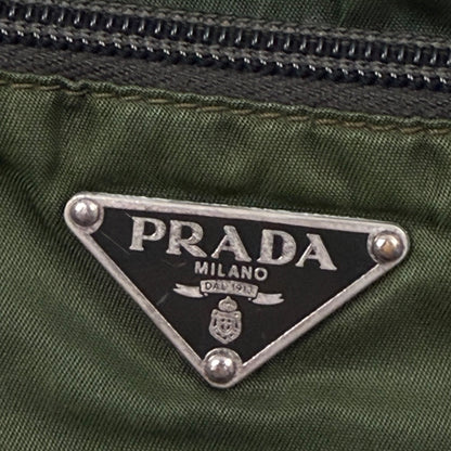 Prada shoulder bag khaki