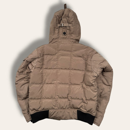 Moncler down jacket brown - Medium