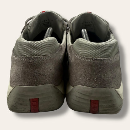 Prada american cups grey suede - 45