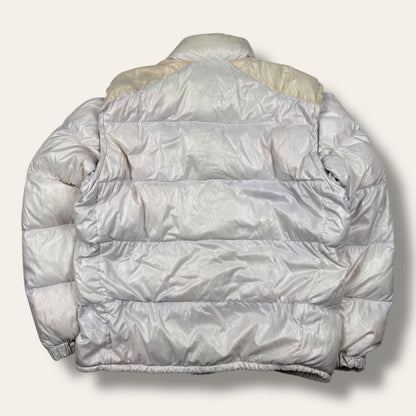 Moncler vintage puffer jacket white - Extra large