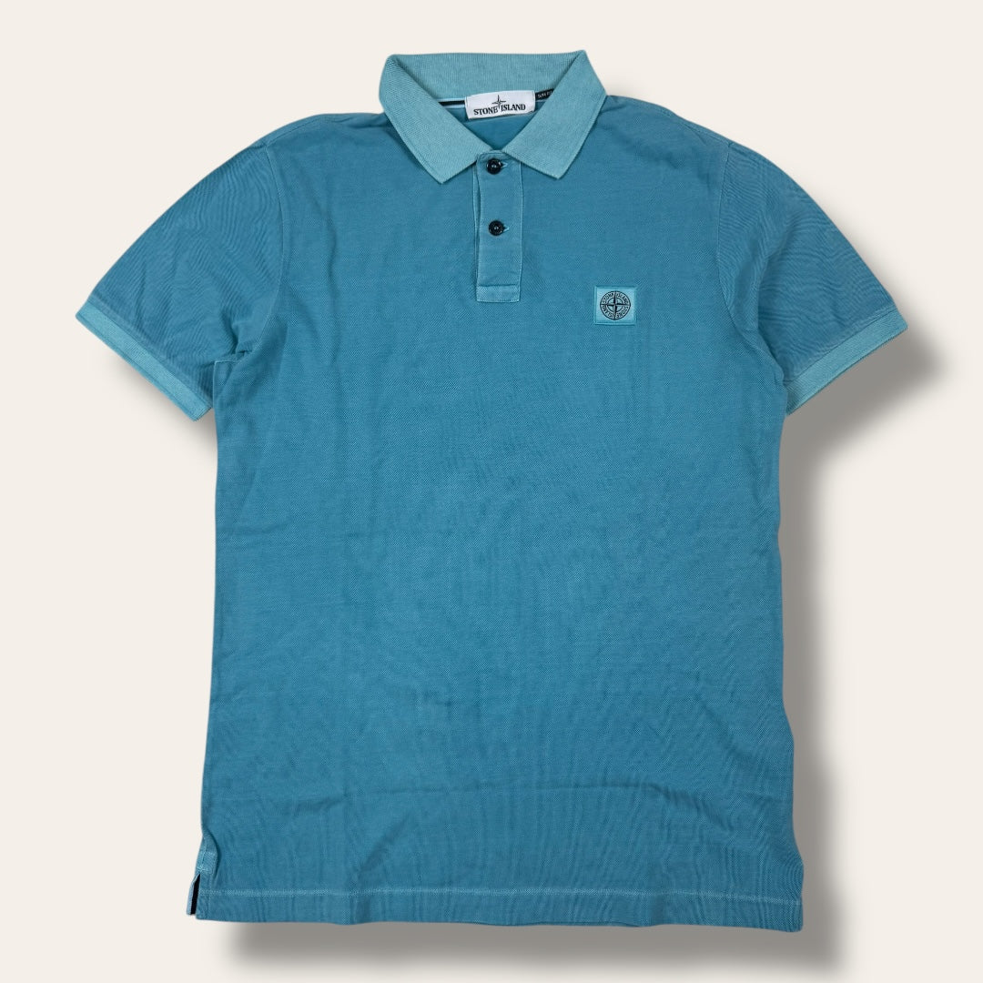 Stone island polo shirt blue - Large