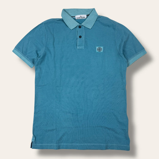 Stone island polo shirt blue - Large