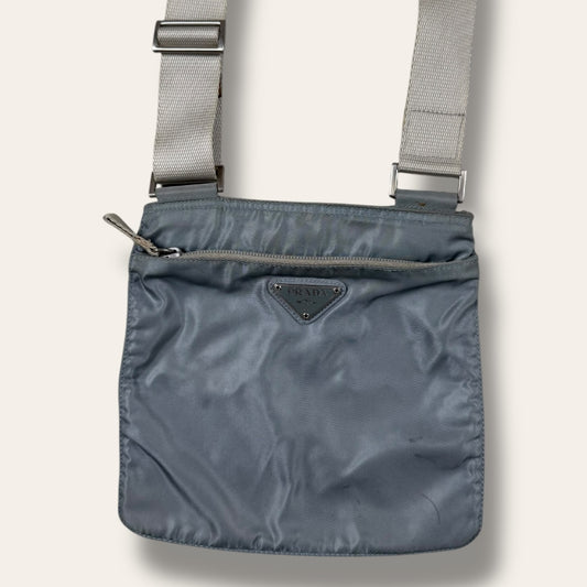 Prada shoulder bag light blue