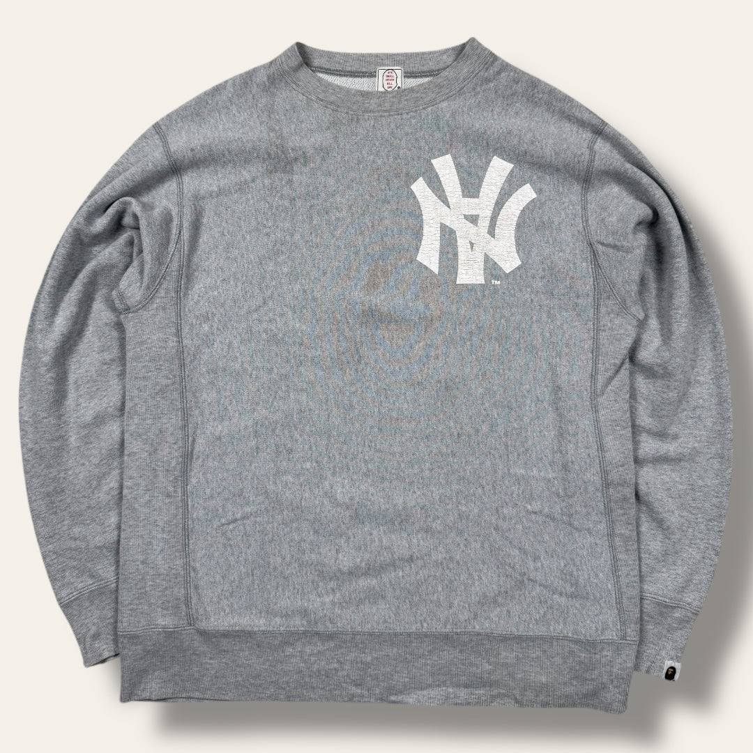 Bape NY sweater grey - Medium