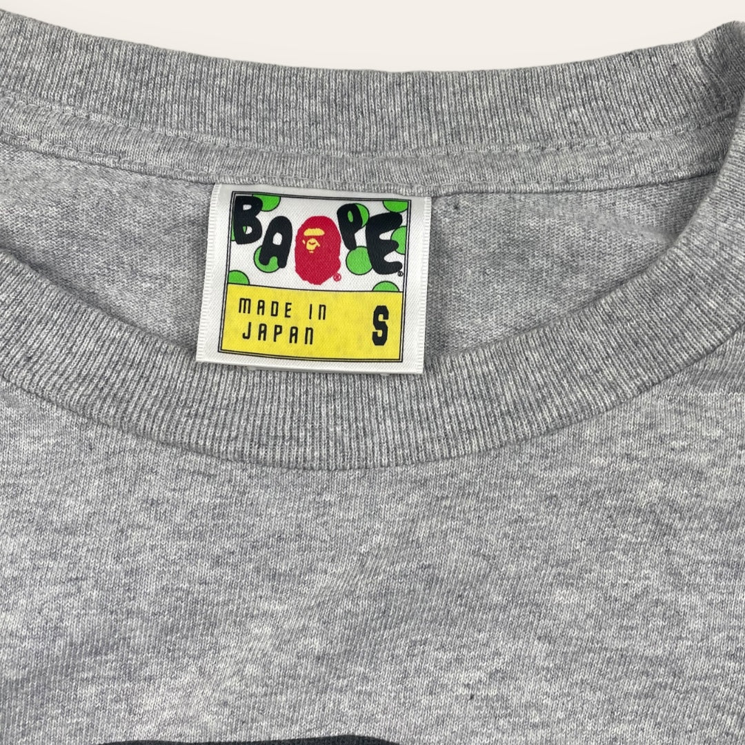 Bape longsleeve grey - small