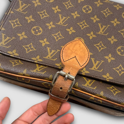Louis Vuitton Cartouchière GM Monogram Crossbody Bag