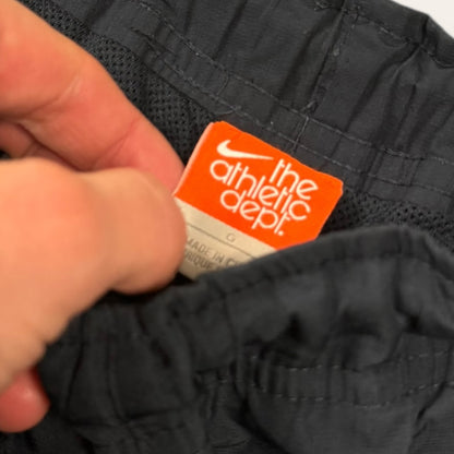 Nike athletic dept trackpants black - large