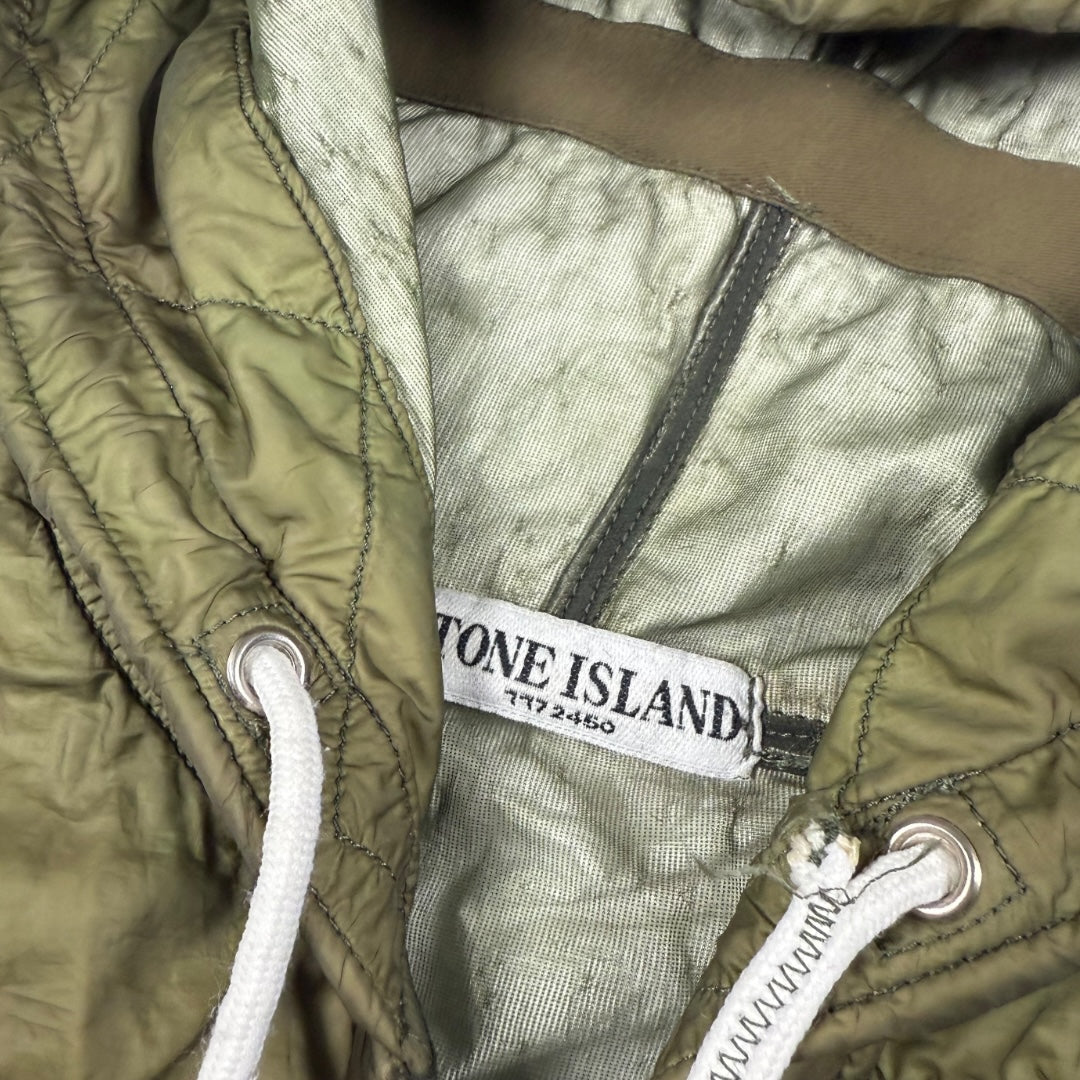 Stone Island jacket dark green - Small