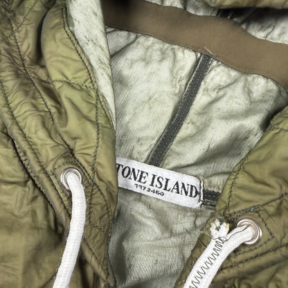 Stone Island jacket dark green - Small