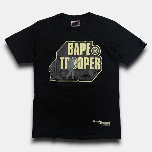 Bape trooper tee black - Extra small