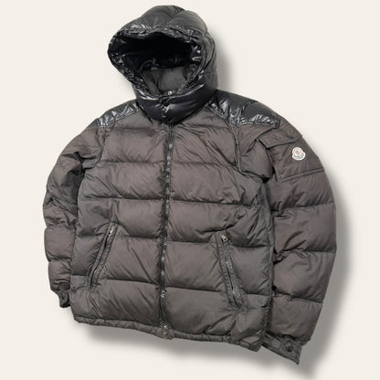 Moncler Chevalier down jacket brown/black - Large/extra large