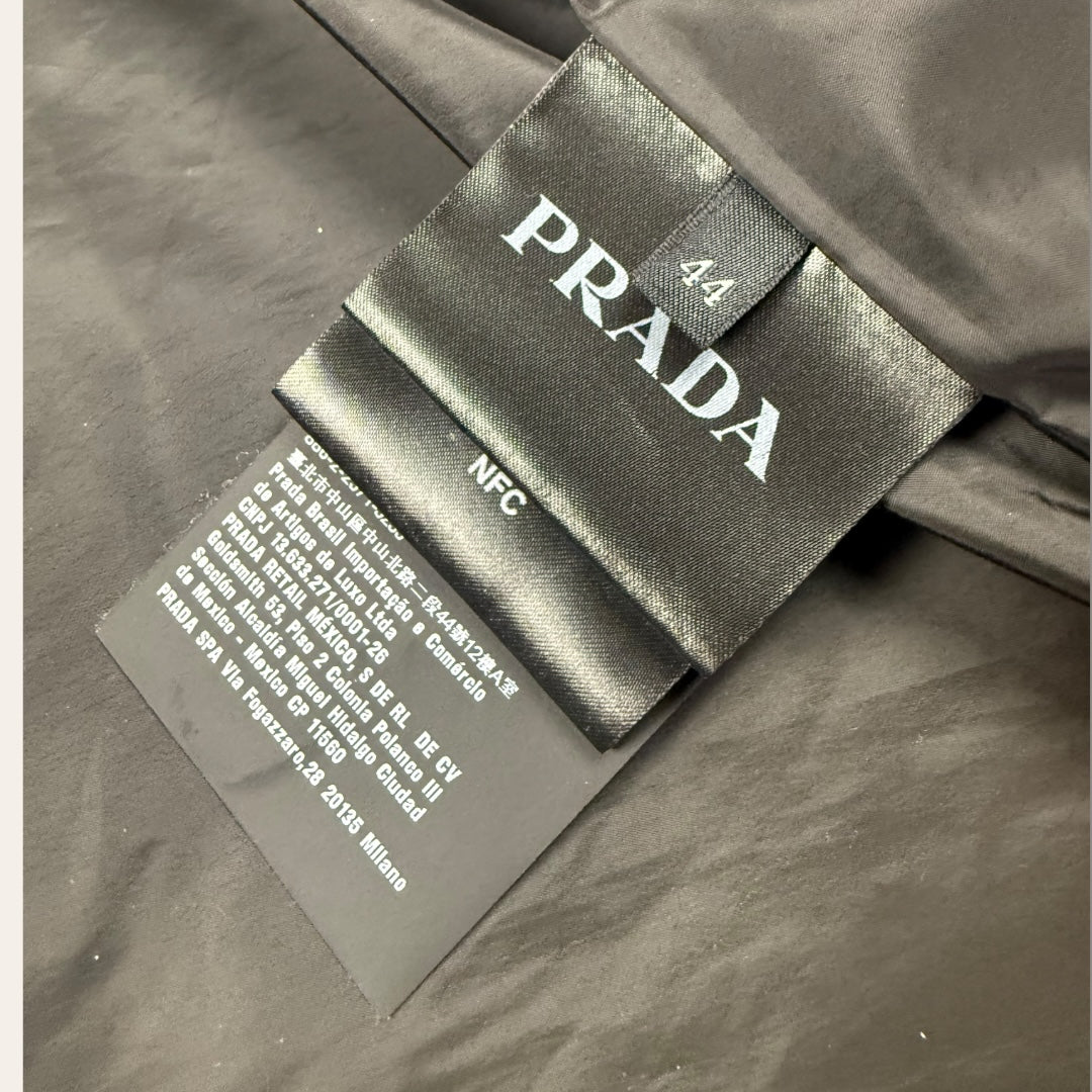 Prada windbreaker jacket black - Small