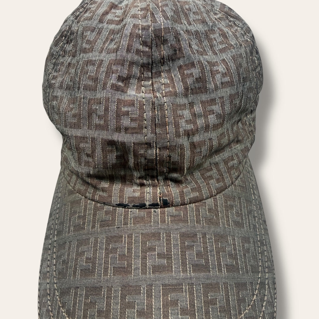 Fendi cap brown/grey - Medium