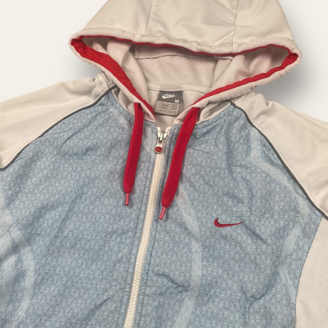 Nike TN zip-up hoodie white