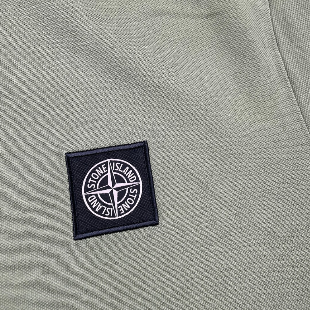 Stone Island polo green - Large