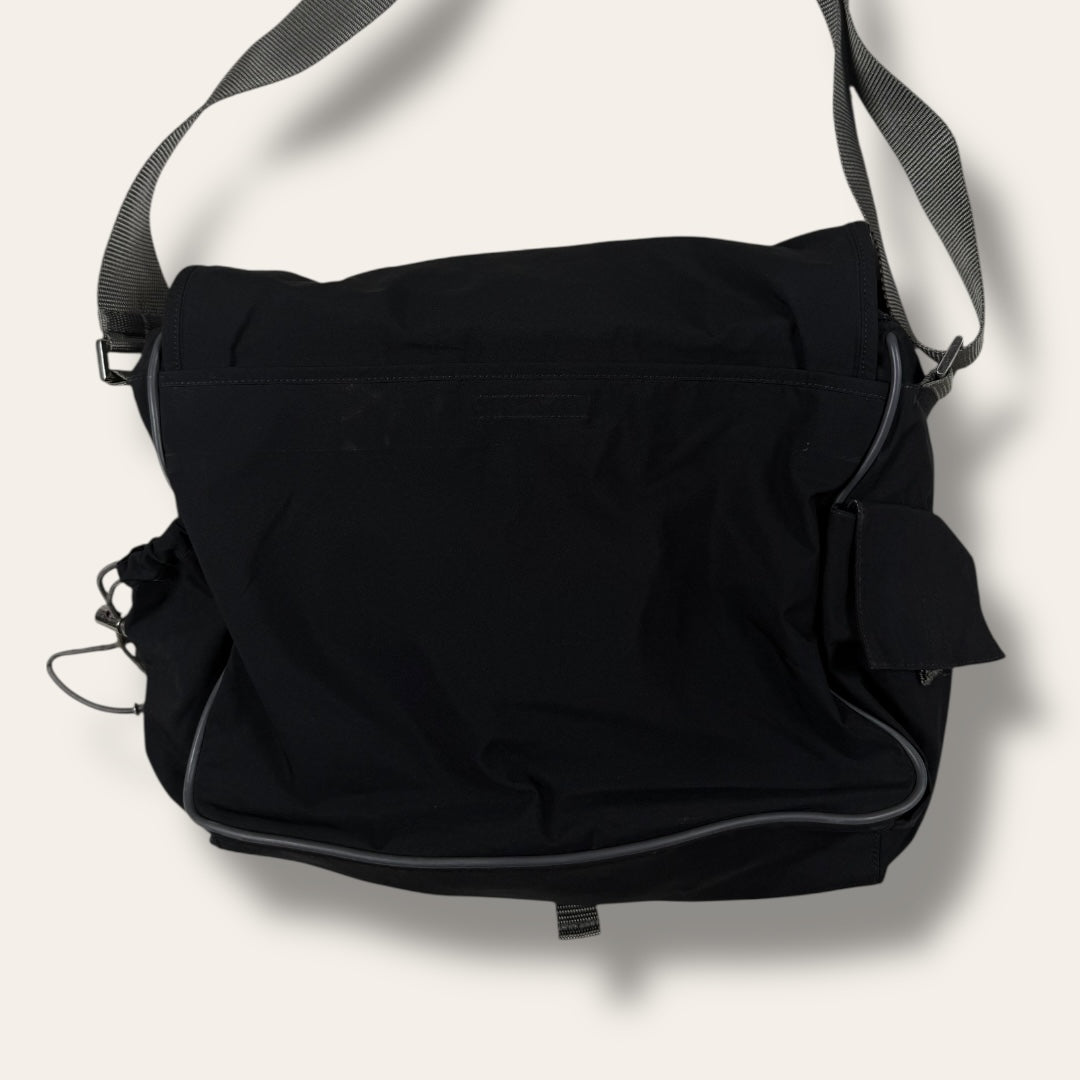 Prada sport messenger bag black