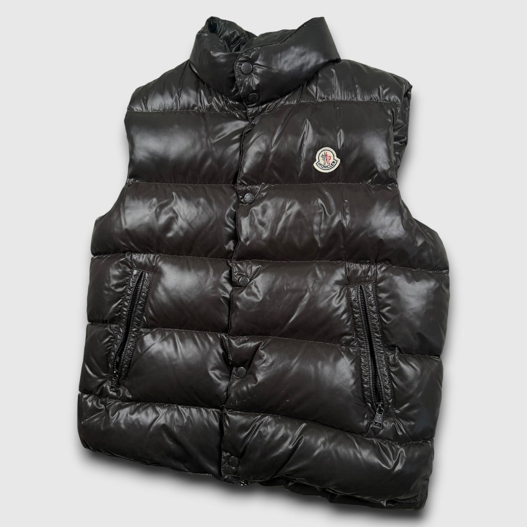 Moncler Tibb gilet brown - Medium