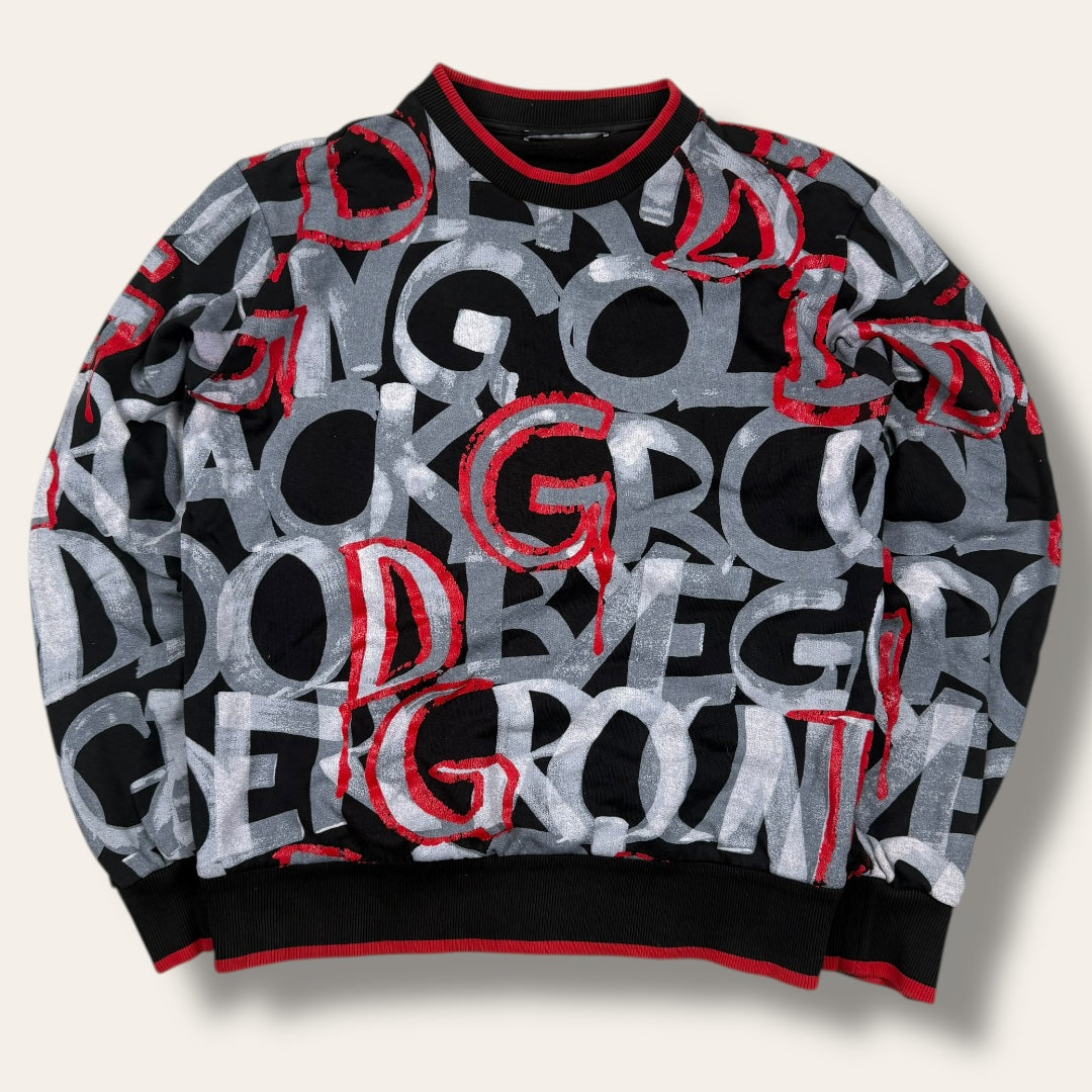 Dolce & Gabbana sweater black/grey - Medium