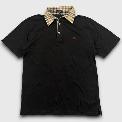 Burberry poloshirt black - Medium