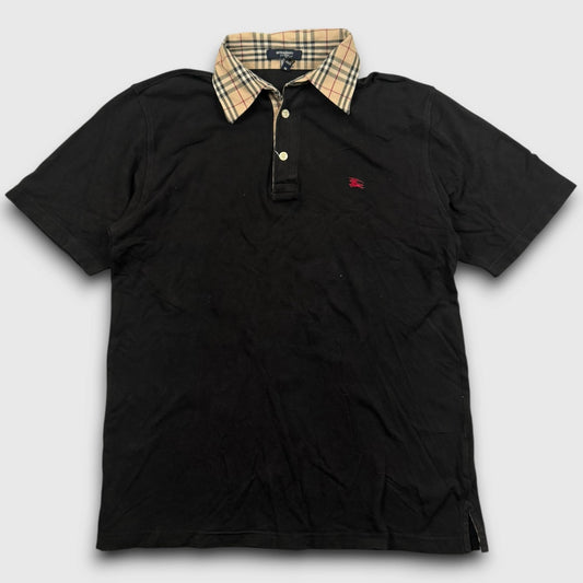 Burberry poloshirt black - Medium