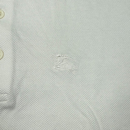 Burberry polo shirt white - Medium