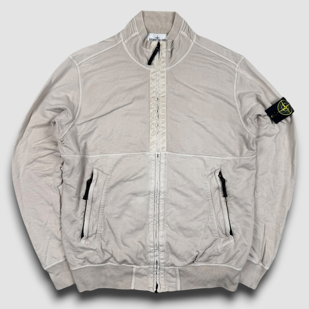 Stone island zip-up vest grey - Large