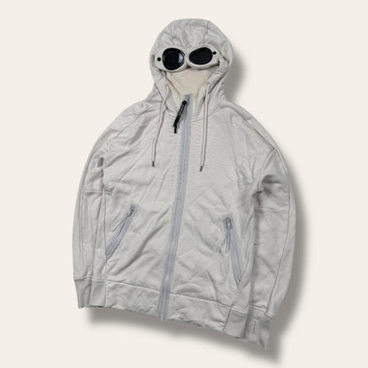 C.P. Company goggle hoodie crême - Small