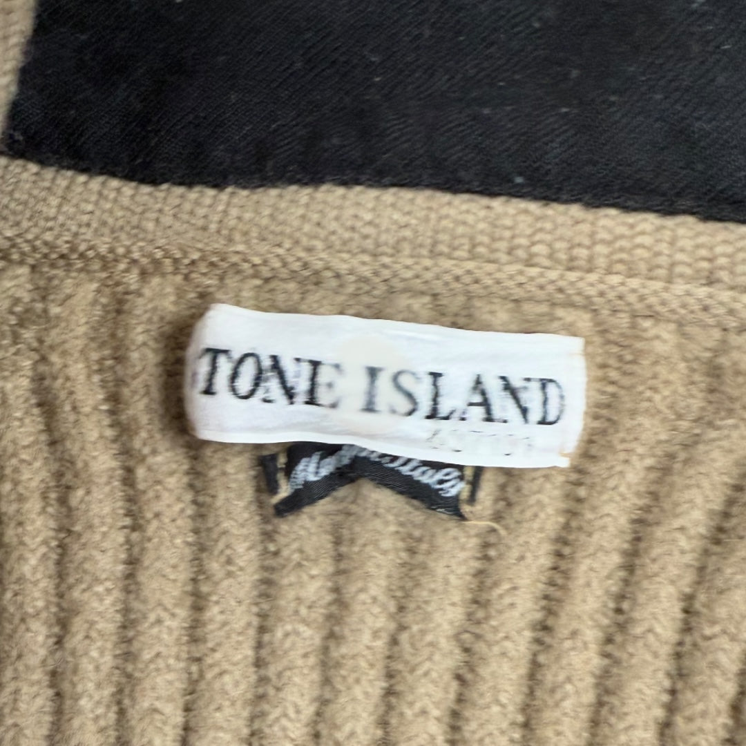 Stone island zip-up beige - Small