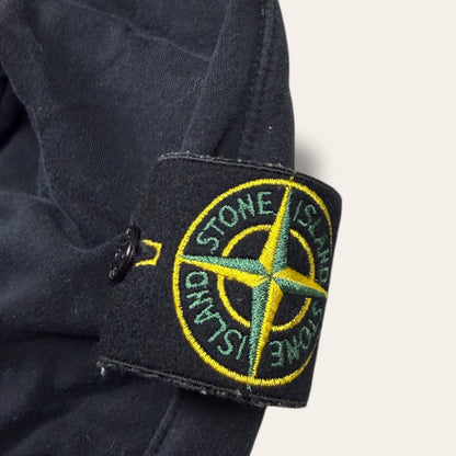 Stone island zip-up vest black/grey - Medium