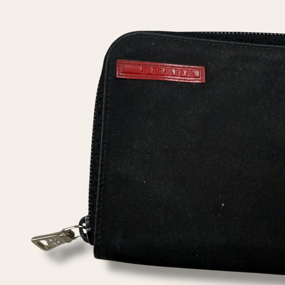 Prada sport wallet black