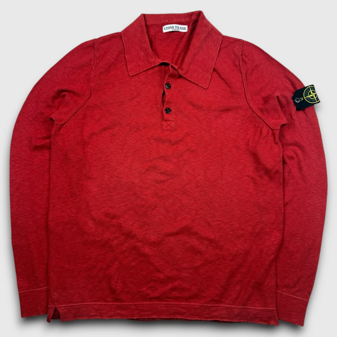 Stone island longsleeve polo/sweater