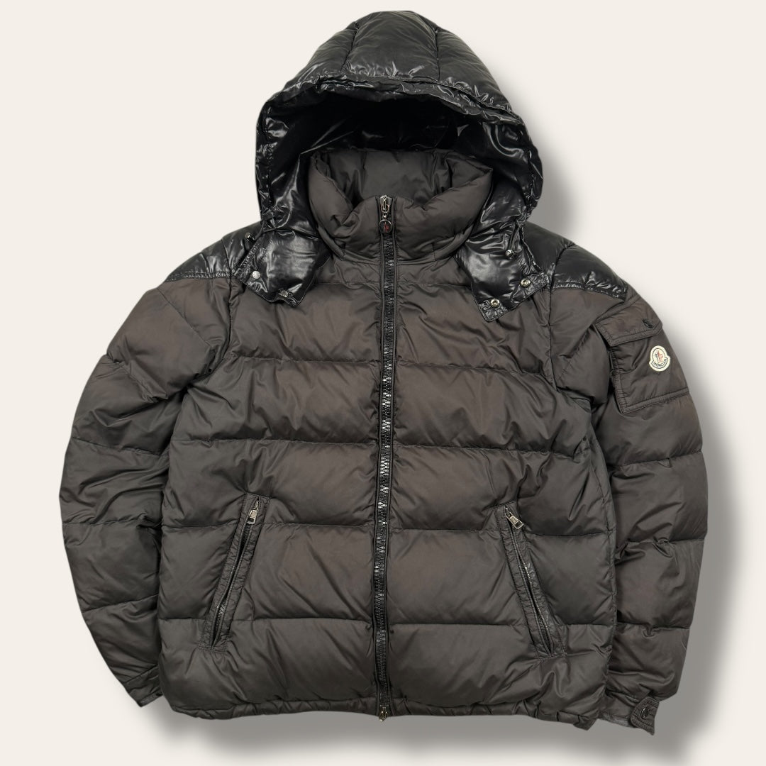 Moncler Chevalier down jacket brown/black - Large/extra large