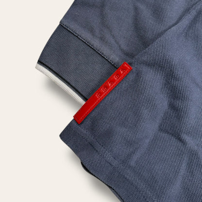 Prada longsleeve polo blue - Large