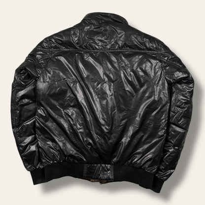 Moncler down jacket black - Large