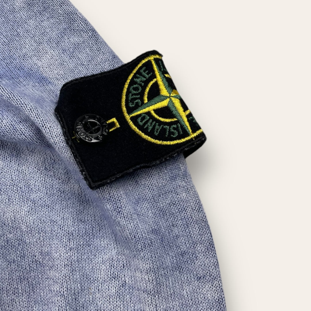 Stone Island sweater faded blue - Medium