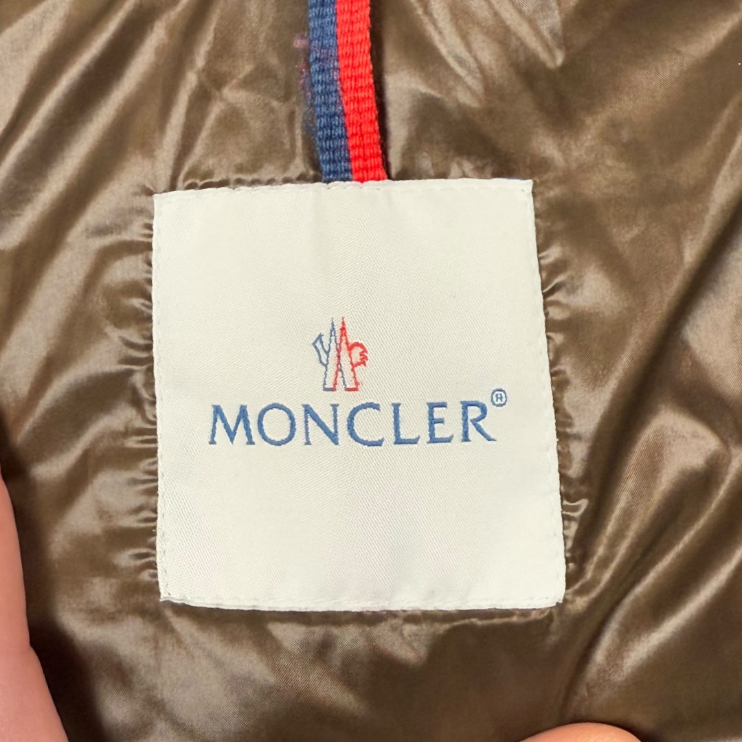 Moncler down jacket brown - Medium