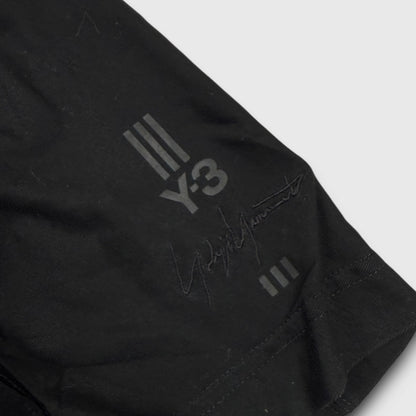 Y-3 adidas poloshirt black - large