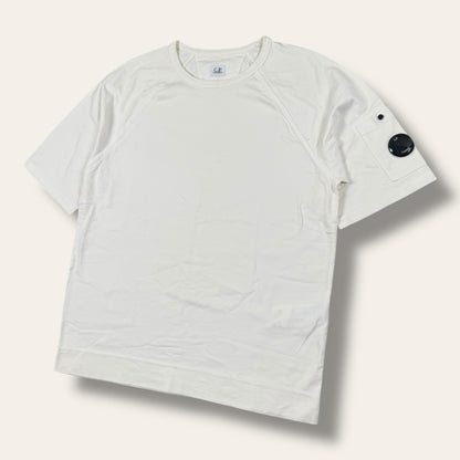 C.P. Company logo tee white - Medium