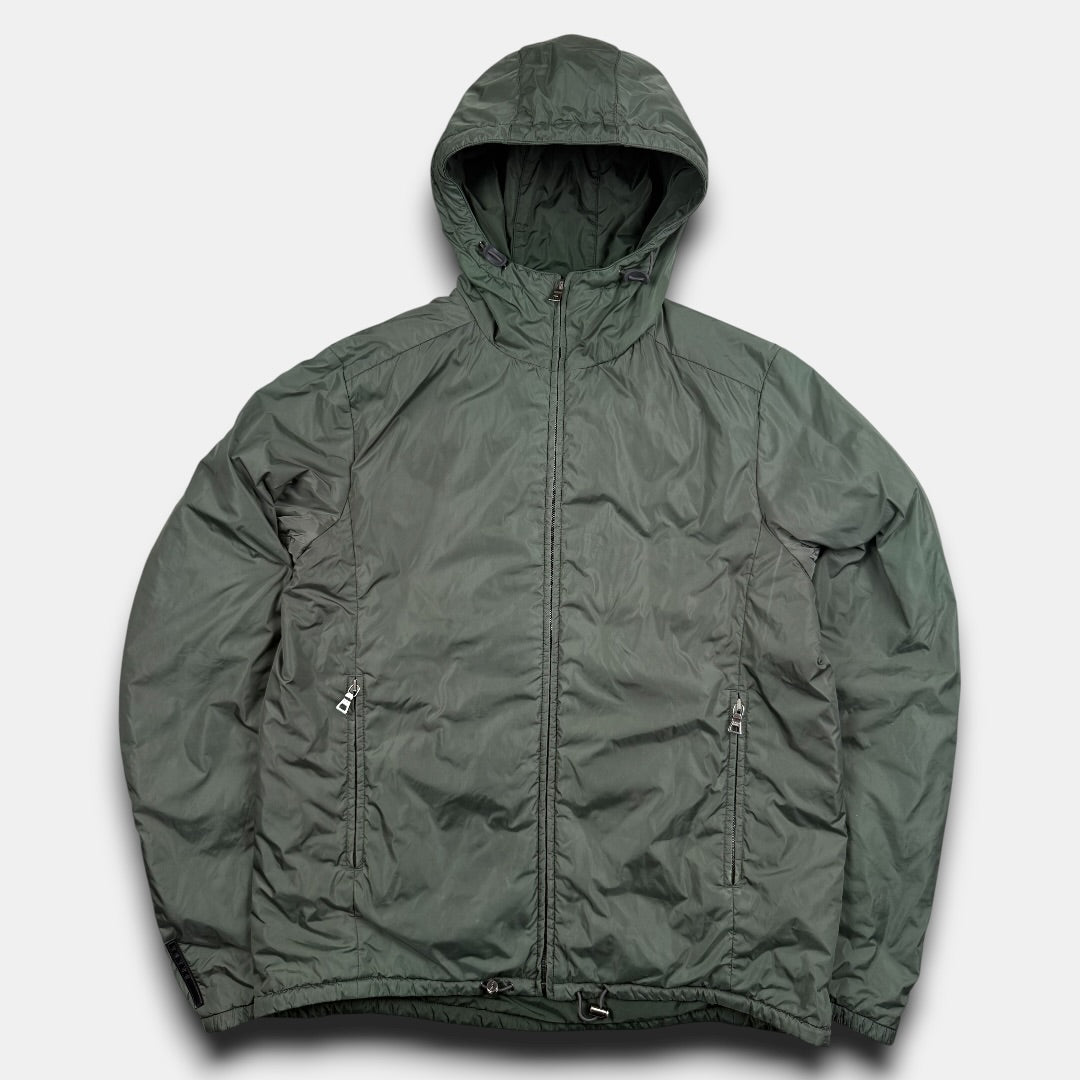 Prada sport reversible jacket forrest green 2010 - Medium
