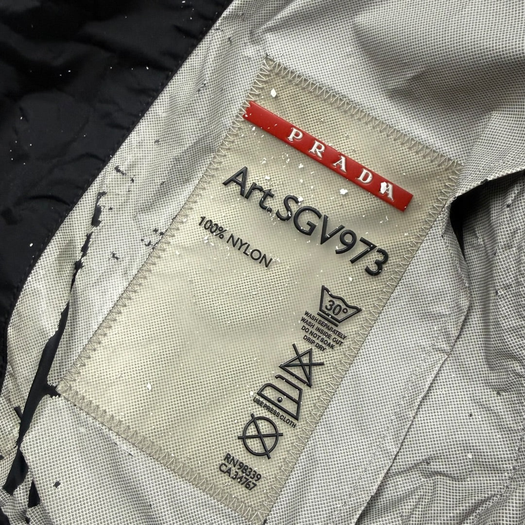 Prada 2007 technical jacket black - Medium