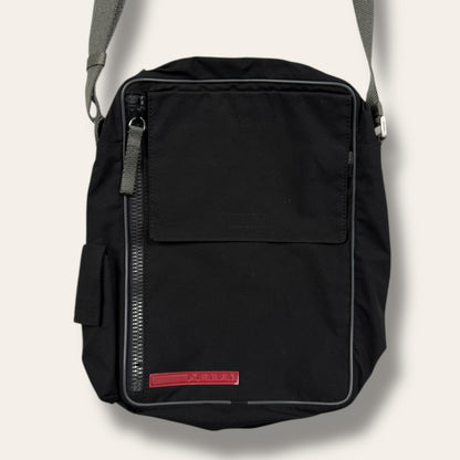 Prada sport shoulder bag black