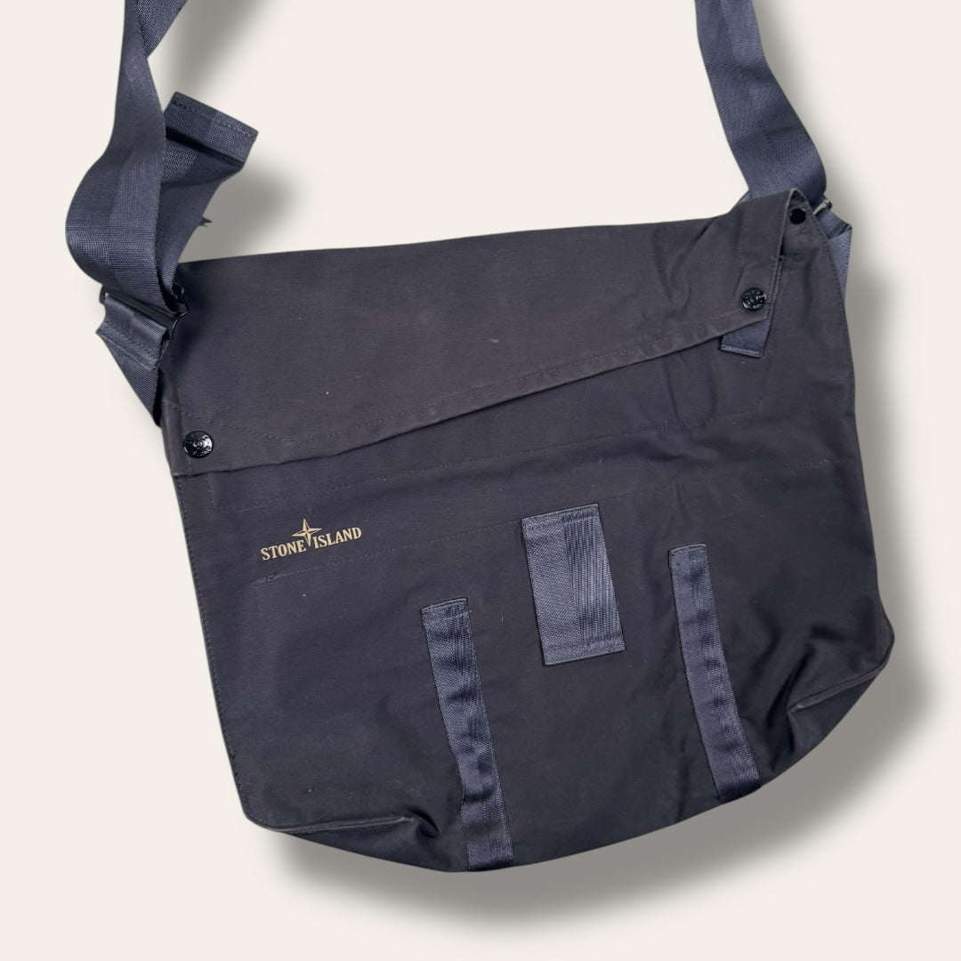 Stone Island shoulder bag blue