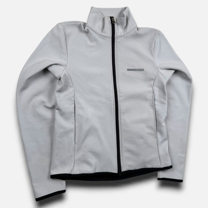 Prada zip up vest women’s grey - Medium