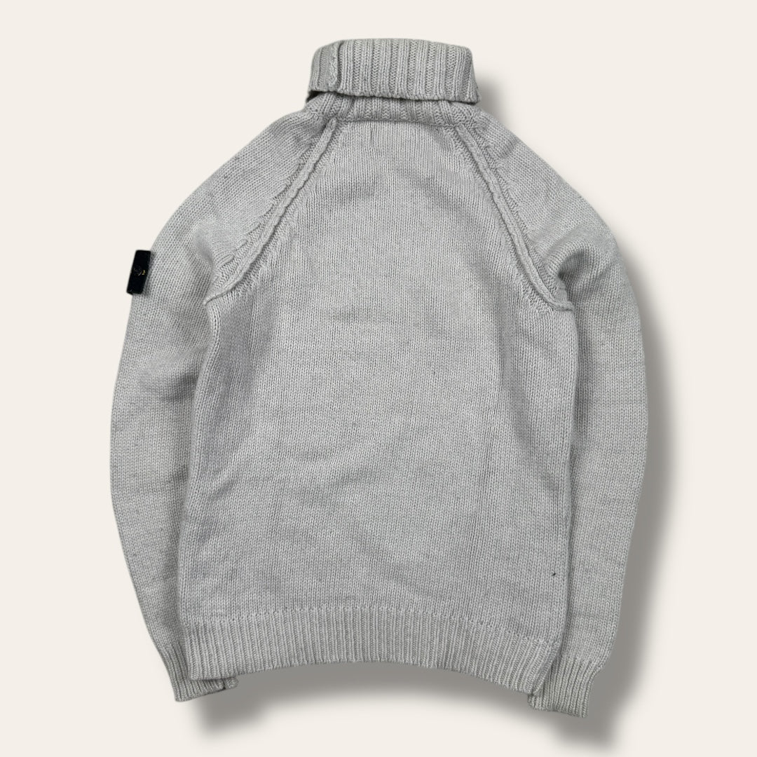 Stone Island turtle neck beige - Small