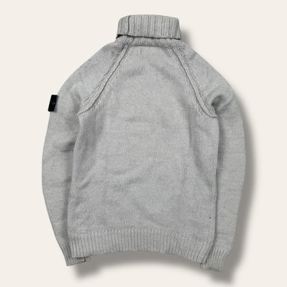 Stone Island turtle neck beige - Small