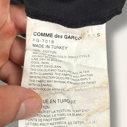 Comme des garcons tee black - Large