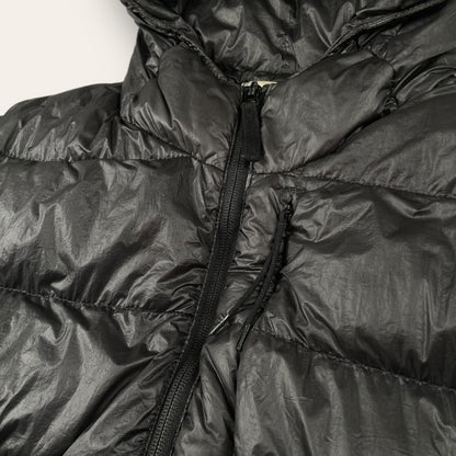 Stone Island garment dyed down jacket black - Medium