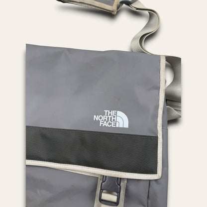 The north face messenger bag grey