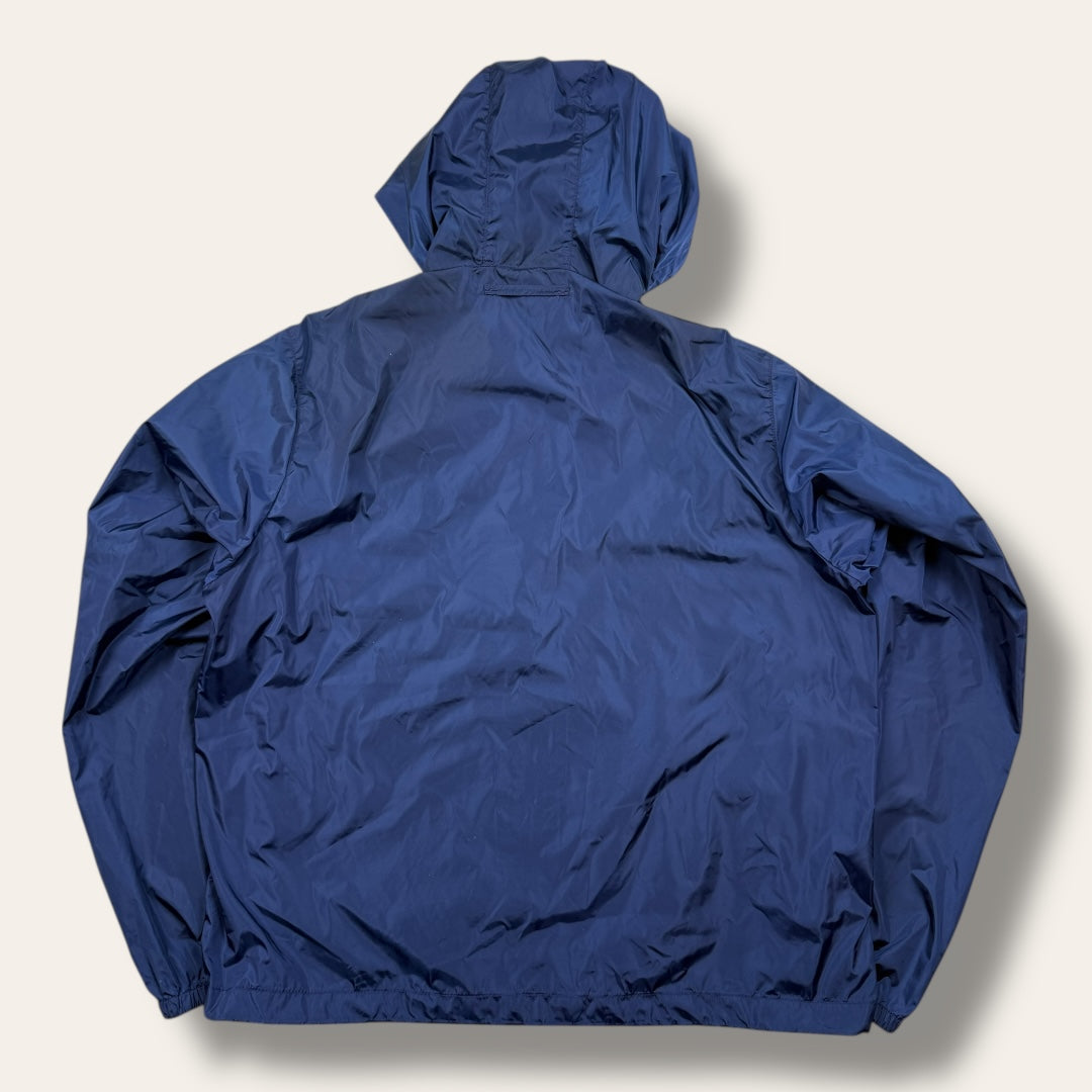 Prada sport short tab windbreaker blue SS/2009  - Large