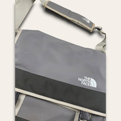 The north face messenger bag grey